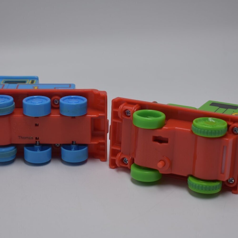 Thomas & Friends Pull-Back Trains Thomas and Percy 6 Plastic Engine 2009 - 2013 - Picture 8 of 8
